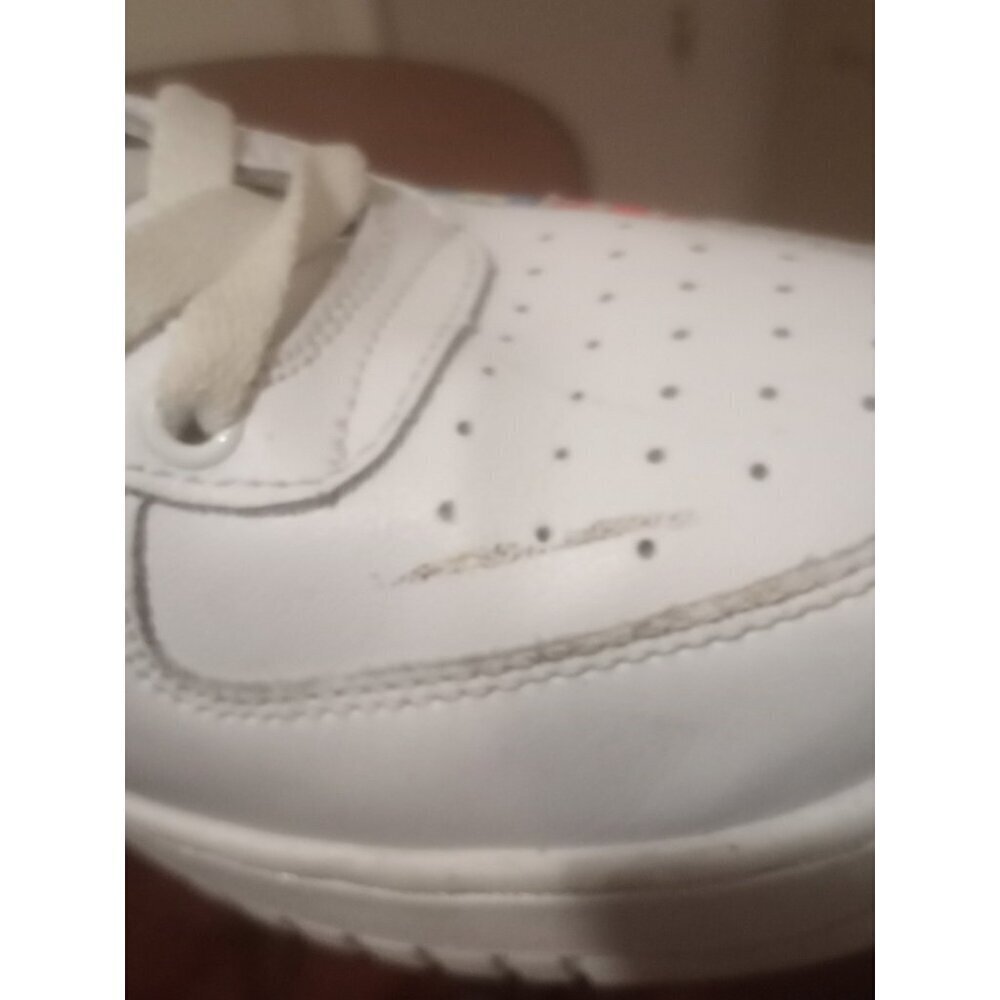 Drip Creationz White Sneakers Youth Size 6.5Y Women's 8 Lace Up Low Top Shoes - Picture 4 of 16